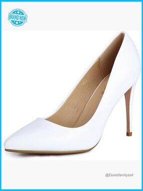 Classic Pointed Toe High Heel Pumps Stiletto Heels for Work Wedding Party